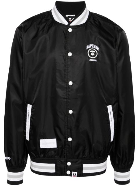 AAPE BY *A BATHING APE stripe-trim bomber jacket Men