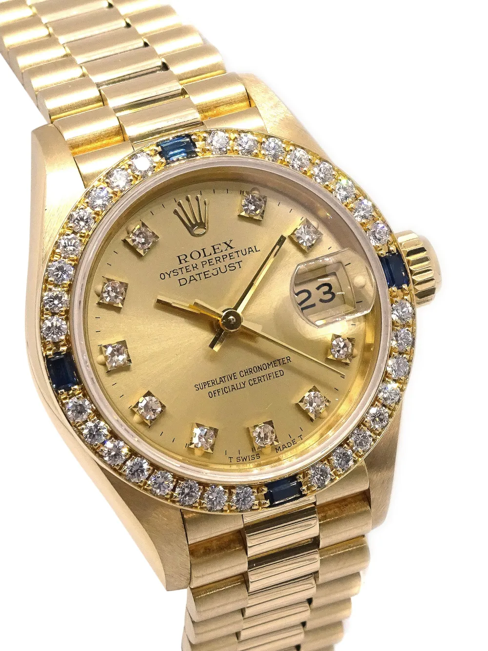 Rolex 1989 pre-owned Datejust horloge - Goud