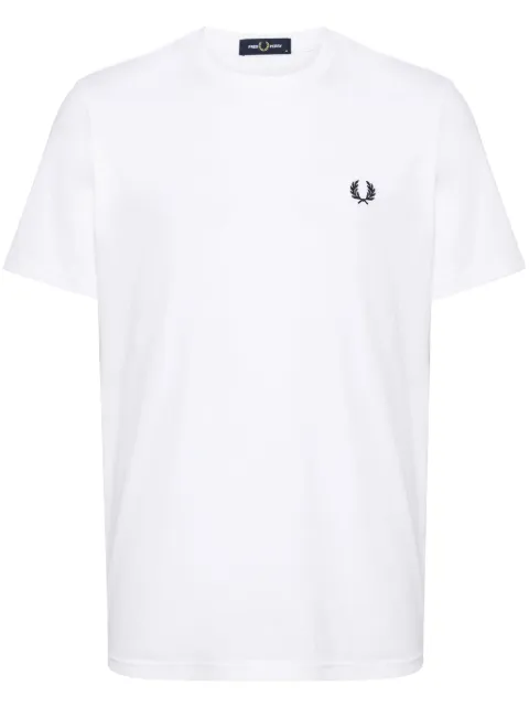 Fred Perry logo-print cotton T-shirt