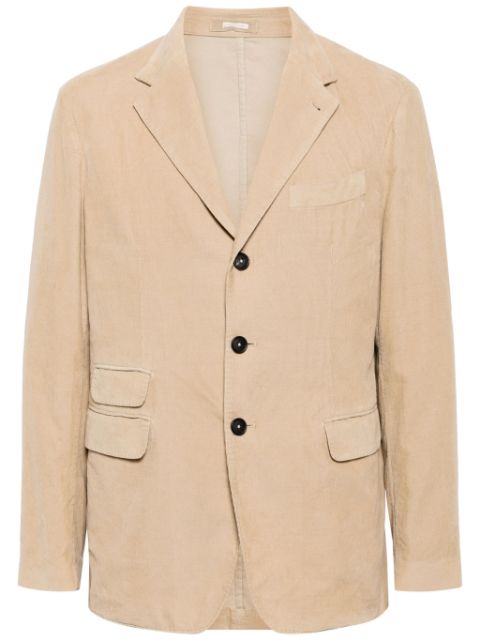 Massimo Alba corduroy single-breasted blazer