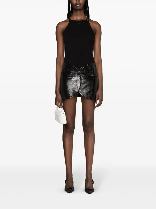 スカート COURREGES 'Multiflex' skirt Black  124CJU155VY0014 Courreges Multiflex Skirt - Black - Women | 124CJU155VY00149999