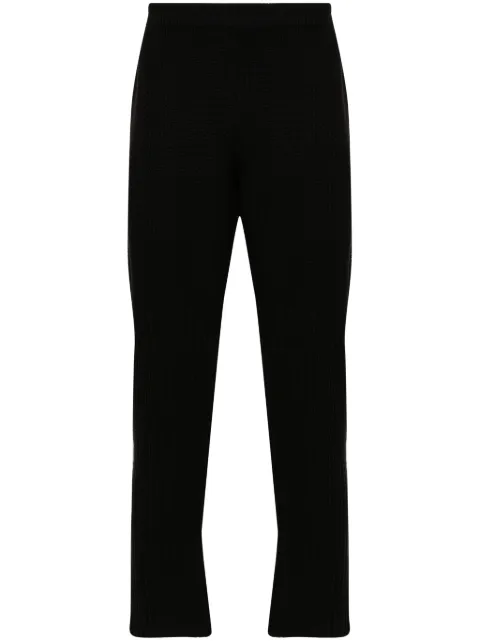Homme Plissé Issey Miyake pantalones Rustik-Knit