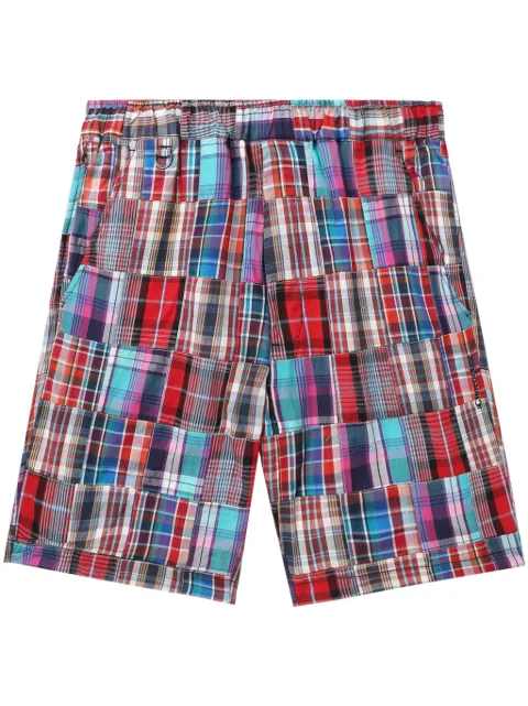 CHOCOOLATE plaid cotton shorts