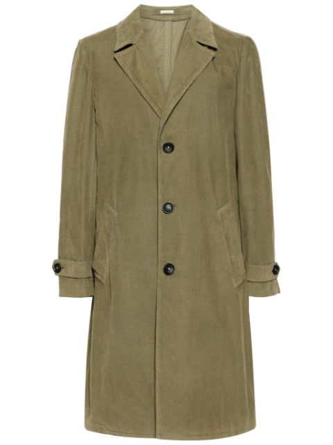 Massimo Alba corduroy single-breasted coat