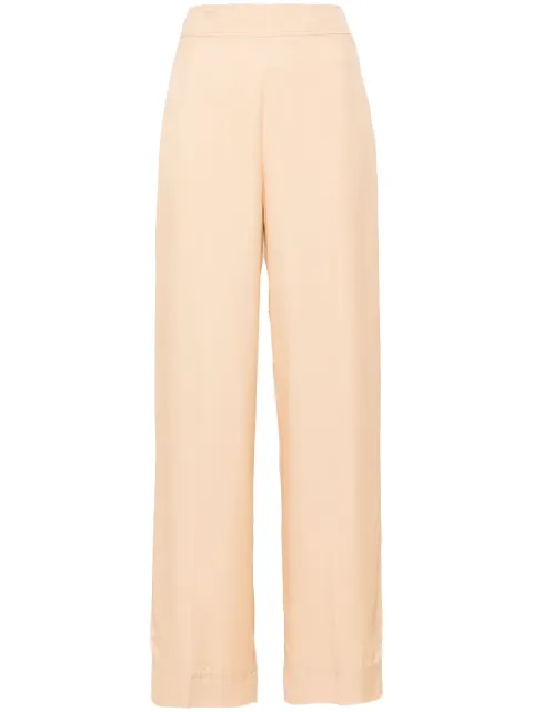 Jil Sander high-waisted straight-leg trousers 