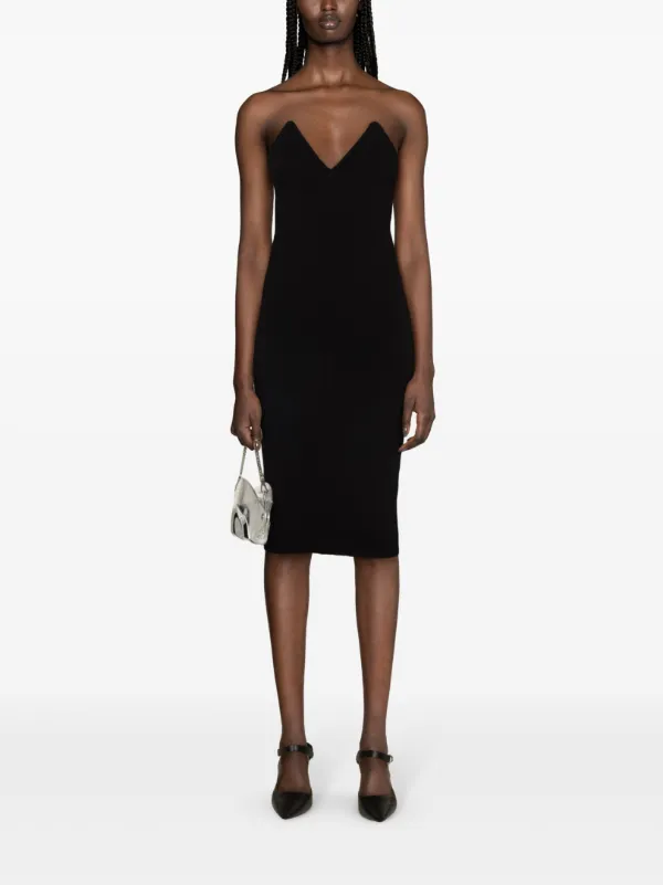 knit bustier dress ELENA VELEZ