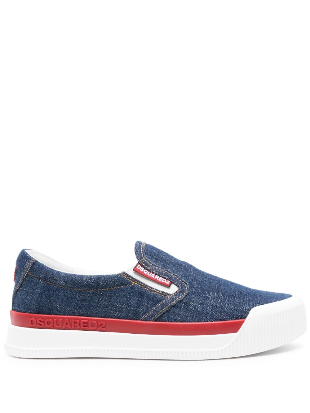 DSQUARED2 NEW JERSEY SLIP-ON SNEAKERS
