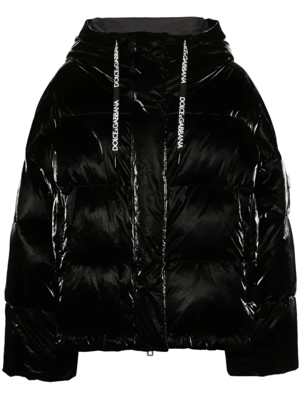Dolce & Gabbana リバーシブルダウンジャケット ブラック D&G DOLCE&GABBANA(ディーアンドジードルチェ&ガッバーナ) 00s
