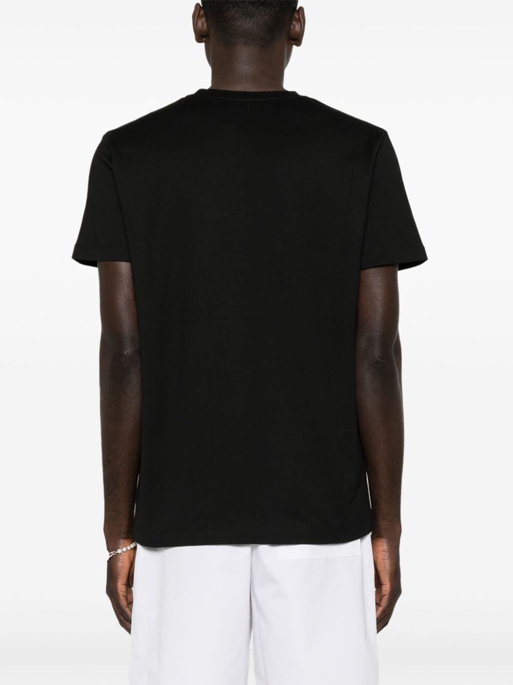 Roberto Collina Katoenen T-shirt met ronde hals Zwart