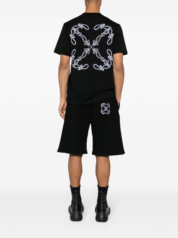 Off-White Bandana Arrow Skate Cotton T-shirt - Farfetch