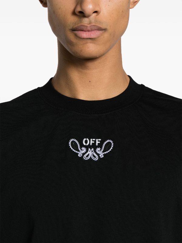 Off-White Bandana Arrow Skate Cotton T-shirt - Farfetch