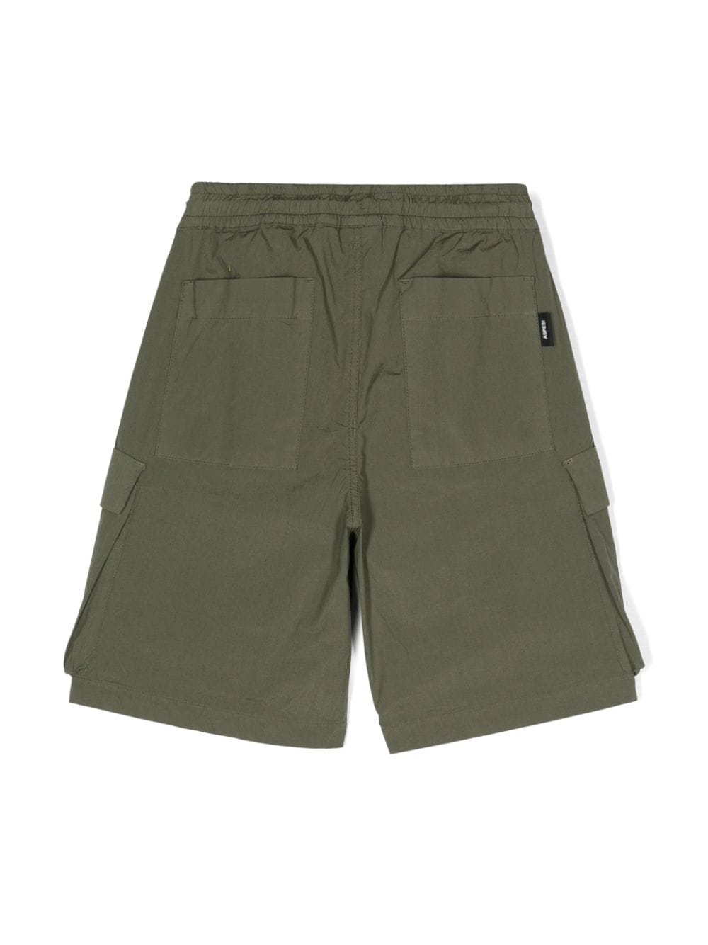 Aspesi Kids Popeline cargo shorts - Groen