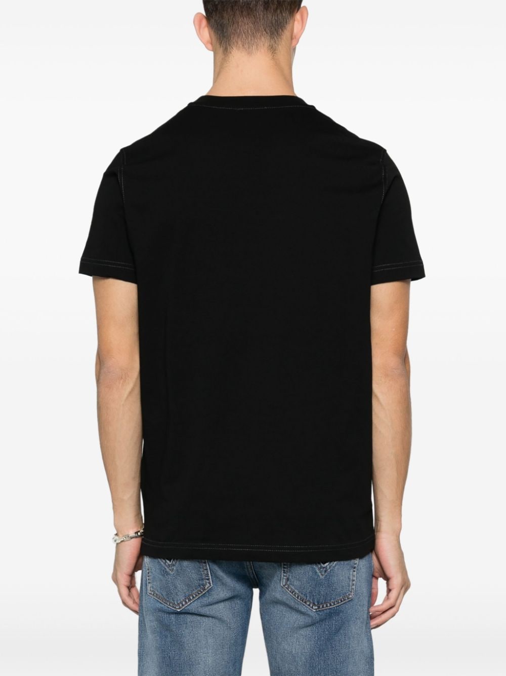 Shop Diesel T-diegor-k74 T-shirt In Black