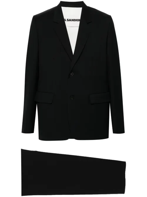 Costume en laine à simple boutonnage - Jil Sander - Modalova