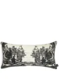 Fornasetti Giardino Settecentesco cashmere cushion (60cm x 30cm) - White