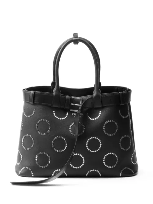 Sac à main à détail de clous - Prada - Modalova