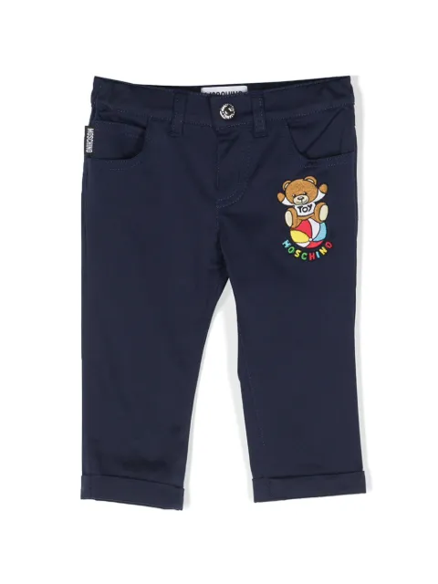 Moschino Kids Teddy Bear chino trousers