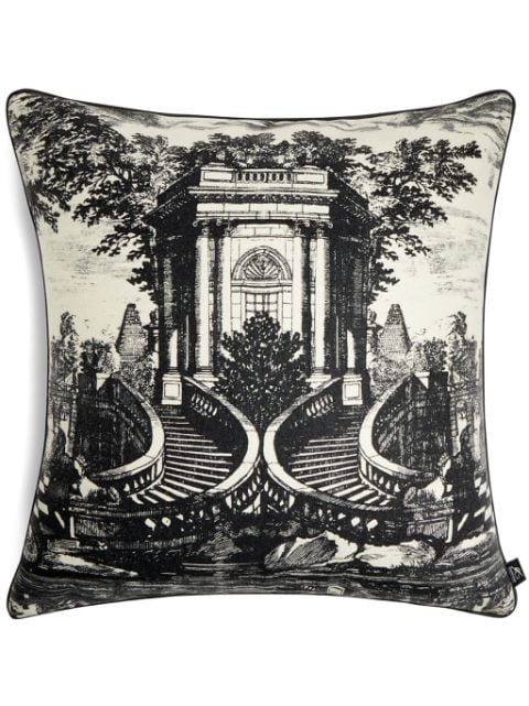 Fornasetti Giardino Settecentesco cashmere cushion (50cm x 50cm)