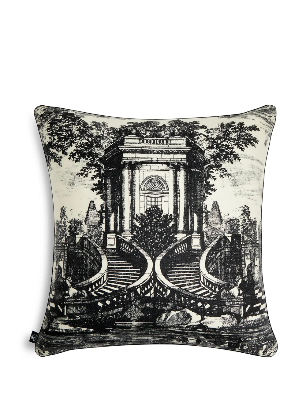 Fornasetti وسادة كشمير 'جياردينو سيتيسينتيسكو' (50 سم × 50 سم) | مخدات | Image 2