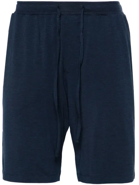 Hanro ribbed-waist jersey bermuda shorts