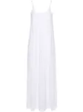 Hanro Juliet pleated cotton nightdress - White