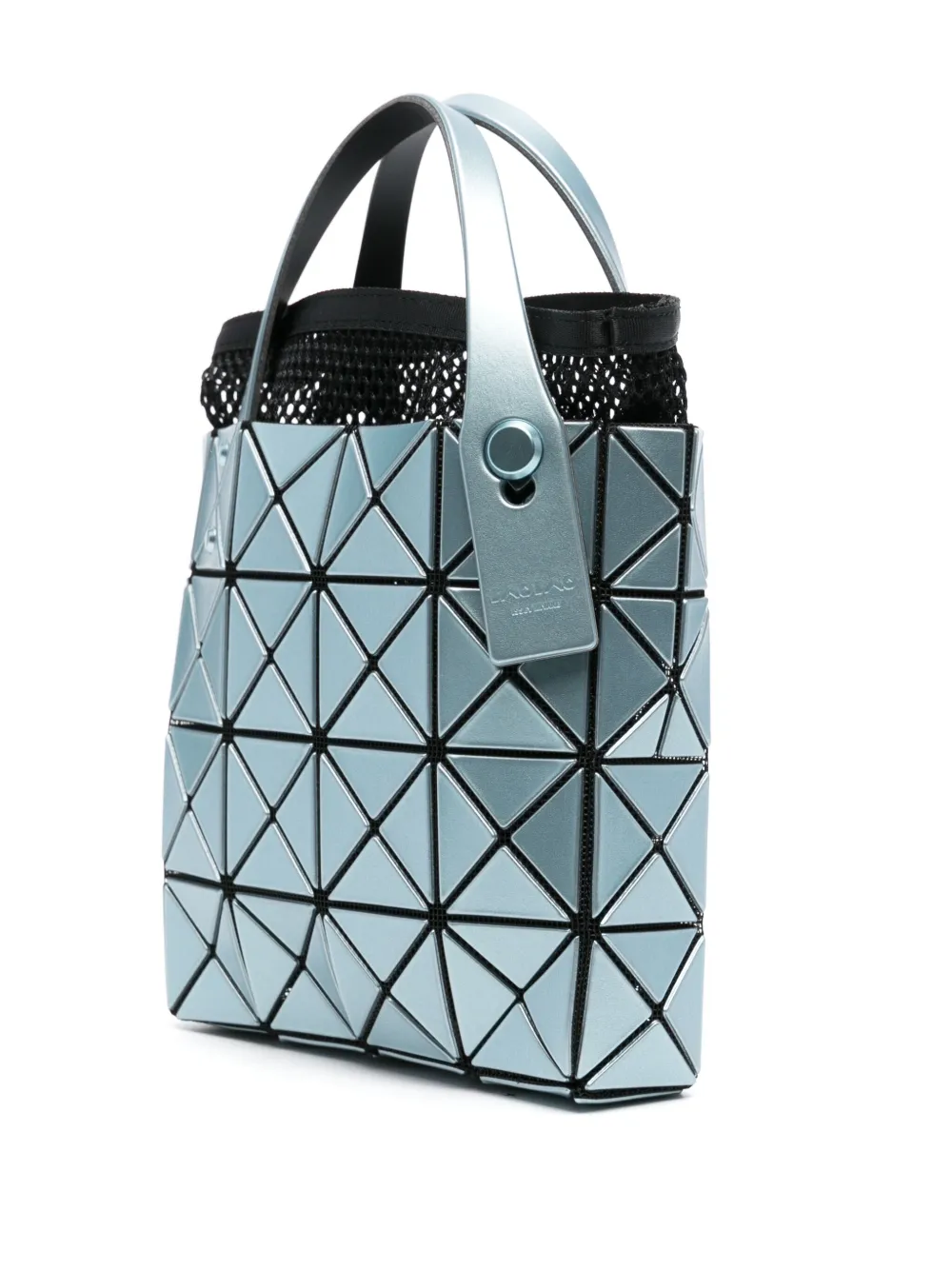 Shop Bao Bao Issey Miyake Lucent Boxy Tote Bag In Blue