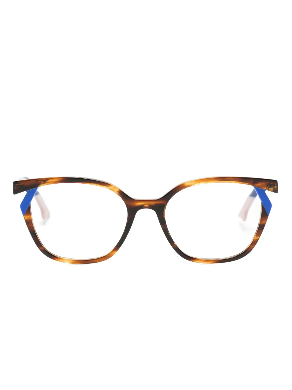 Face À Face Bocca Kuma 3 Butterfly-frame Glasses In Blue