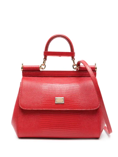 Dolce & Gabbana medium Sicily leather tote bag