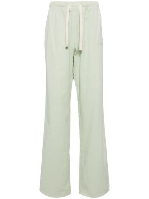 Palm Angels wide-leg cotton trousers