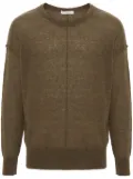 LEMAIRE brushed fine-knit jumper - Green