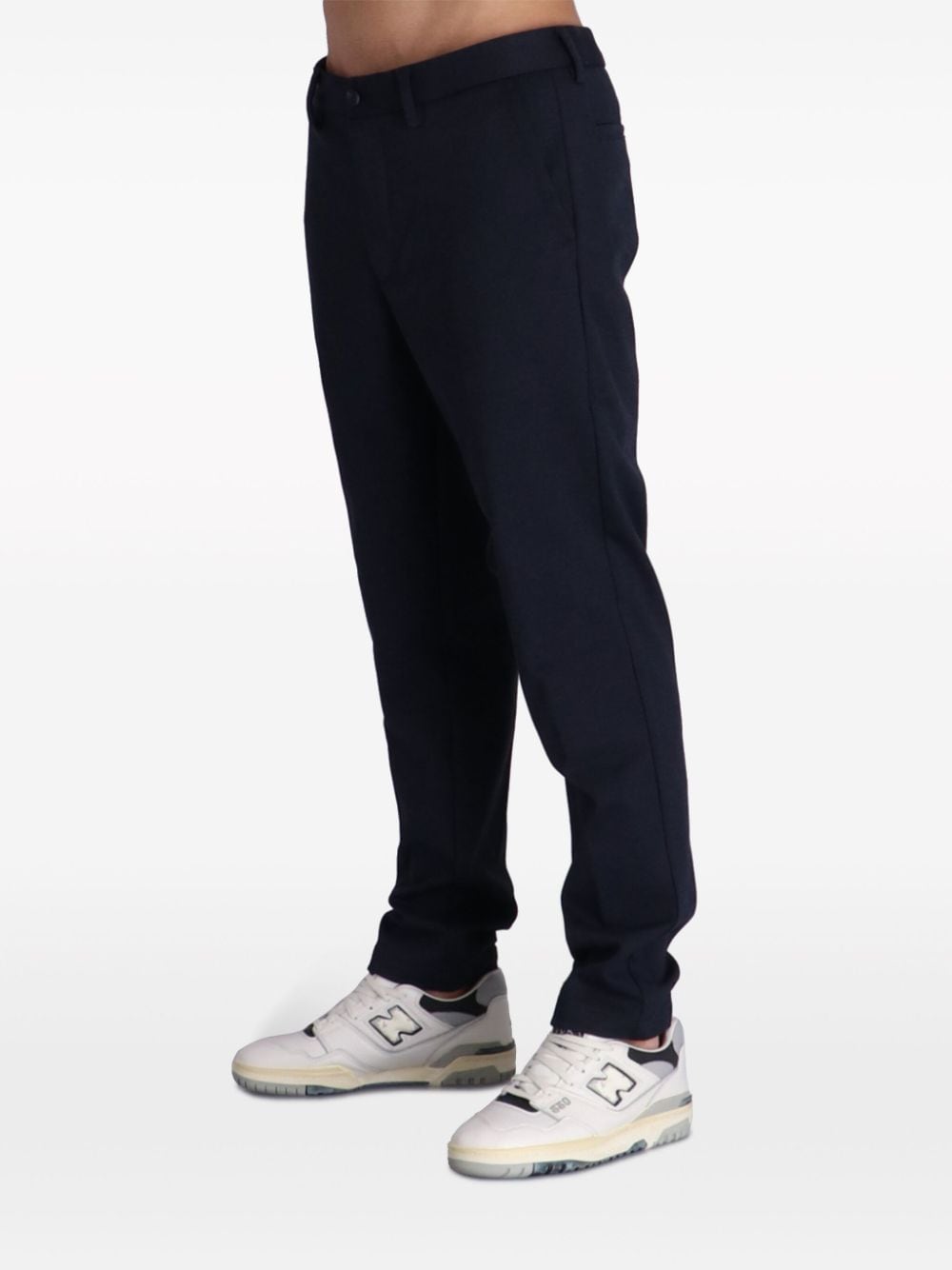 Shop Hugo Boss Slim-fit Trousers In Blue
