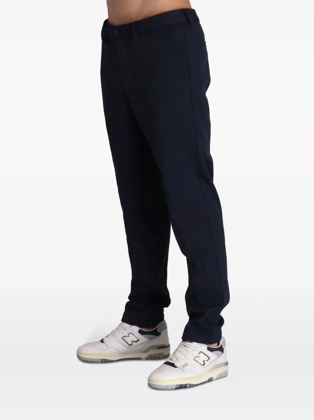 Shop Hugo Boss Slim-fit Trousers In Blue