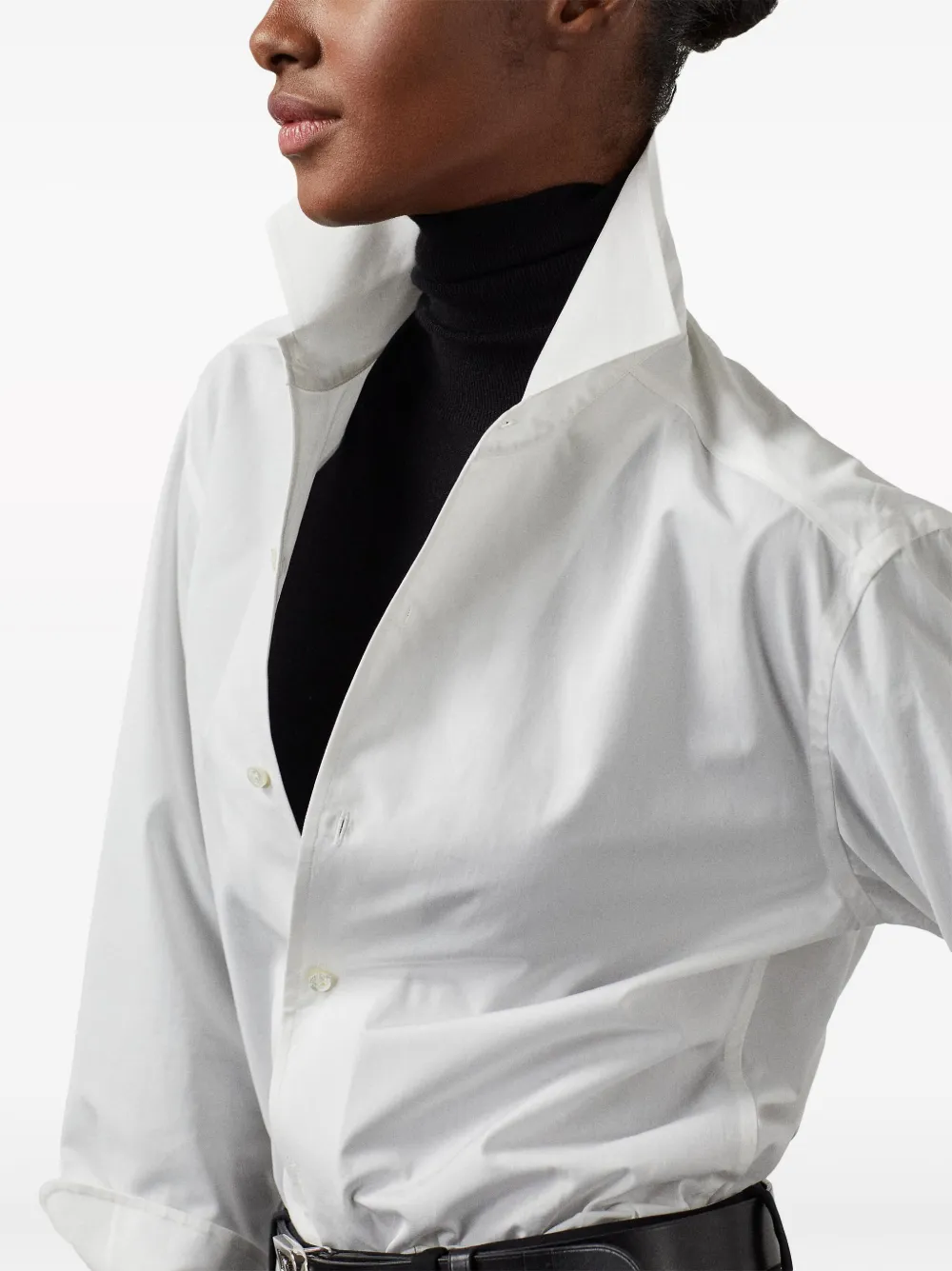 Ralph Lauren Long-sleeve Cotton Shirt In White