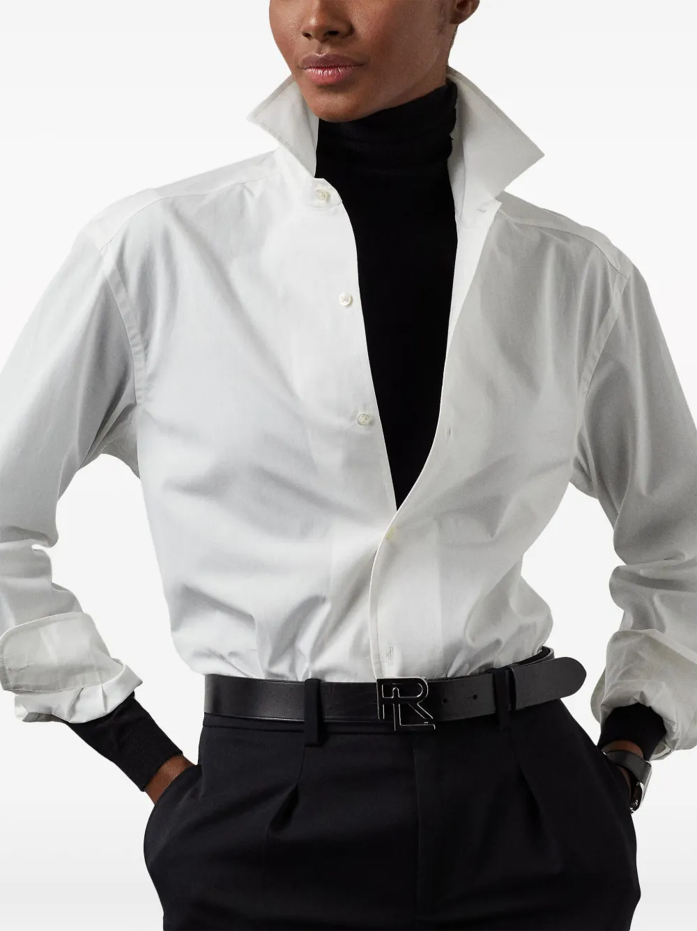 Ralph Lauren Long-sleeve Cotton Shirt In White