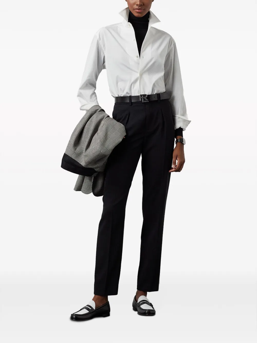 Ralph Lauren Collection Katoenen overhemd - Wit