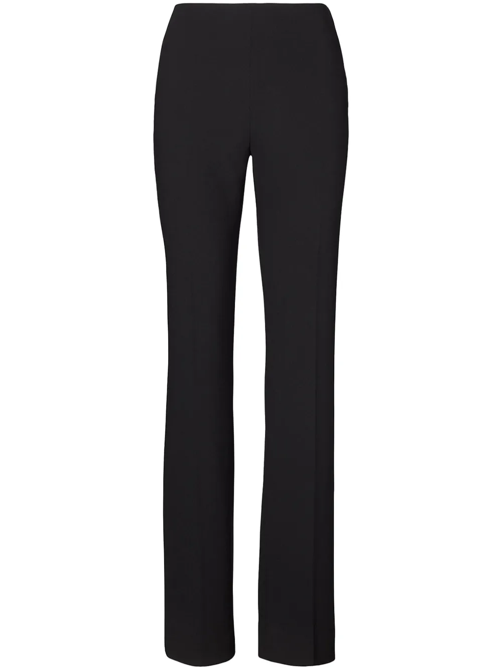 Ralph Lauren High Waist Flared Trousers In Black