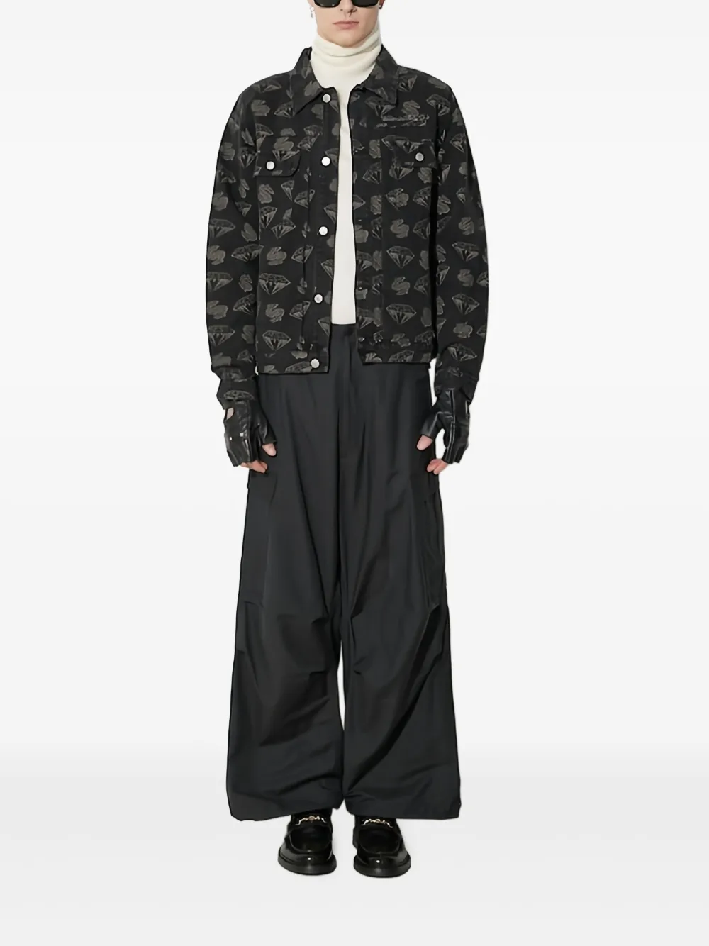Billionaire Boys Club Diamonds & Dollars-pattern jacket | Denim Jackets | Image 2