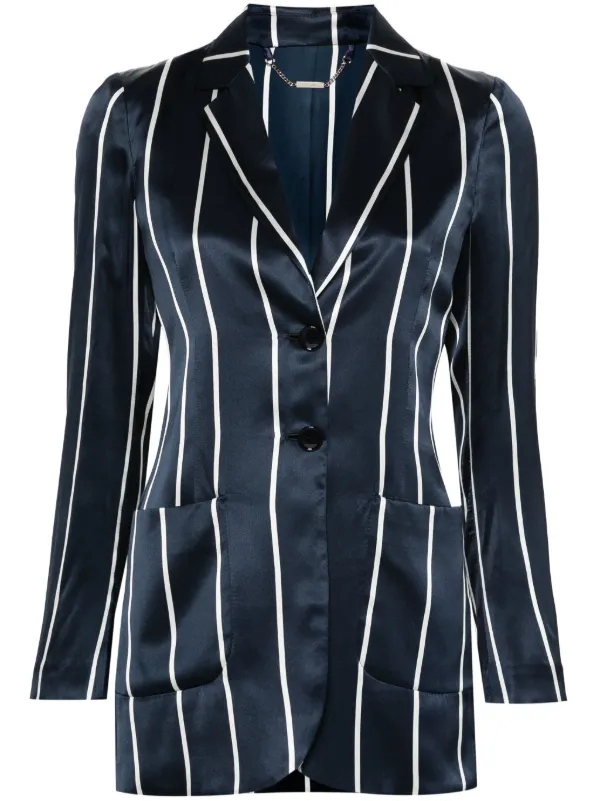 【送料&関税込】Kiton Blue Striped Silk Single-breasted Blaz 22798773_52850608_600.jpg