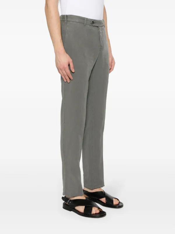 PT Torino drawstring-fastening Trousers Grey FARFETCH PH