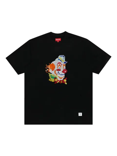 Supreme Clown sequin-embellished short-sleeve T-shirt