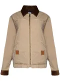 Sporty & Rich SRHWC canvas zipped jacket - Neutrals