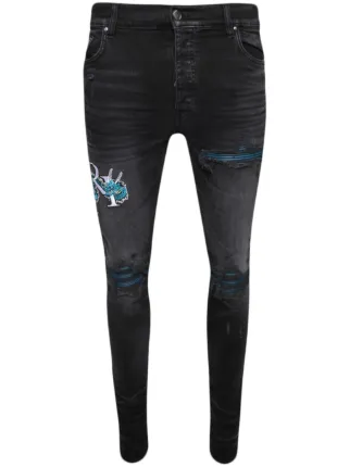 AMIRI MX1 Skinny Jeans | Black | FARFETCH UK