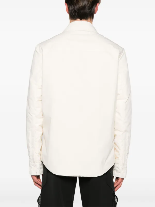 Moncler パデッド シャツジャケット | ニュートラル | FARFETCH JP Moncler パデッド シャツジャケット | ニュートラル | FARFETCH JP