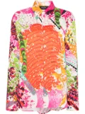 DSQUARED2 graphic-print shirt - Pink