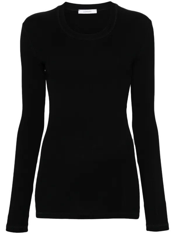 LEMAIRE long-sleeve T-shirt | Black | FARFETCH