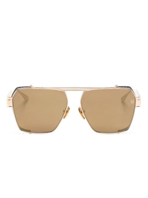 Balmain Eyewear pilot-frame sunglasses