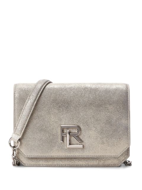 Ralph Lauren Collection logo-plaque suede mini bag Women