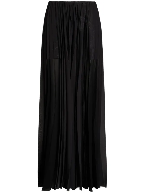 Ralph Lauren Collection Mallorie Trousers in Black