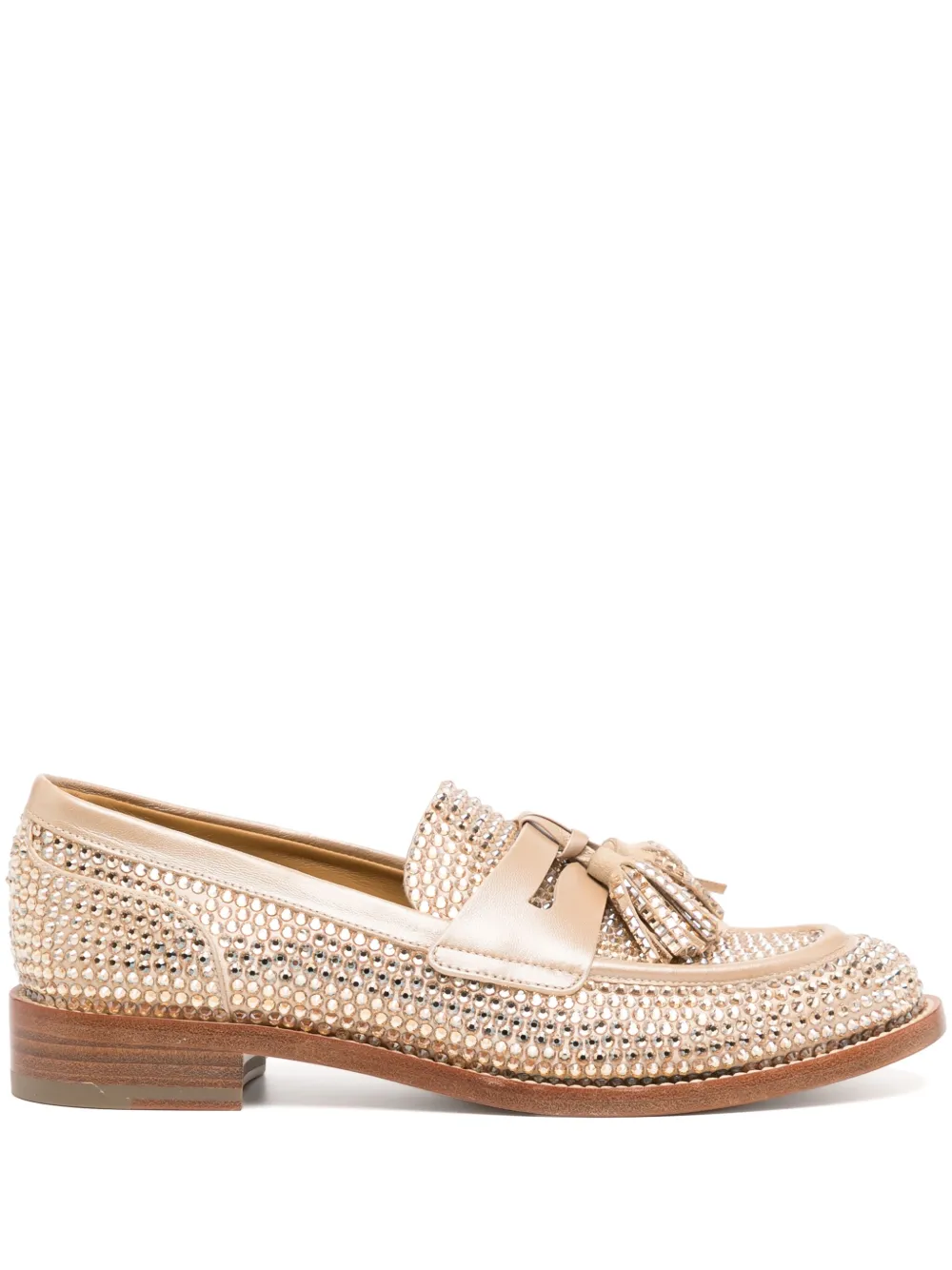 René Caovilla 70mm crystal-embellished sandals Zwart