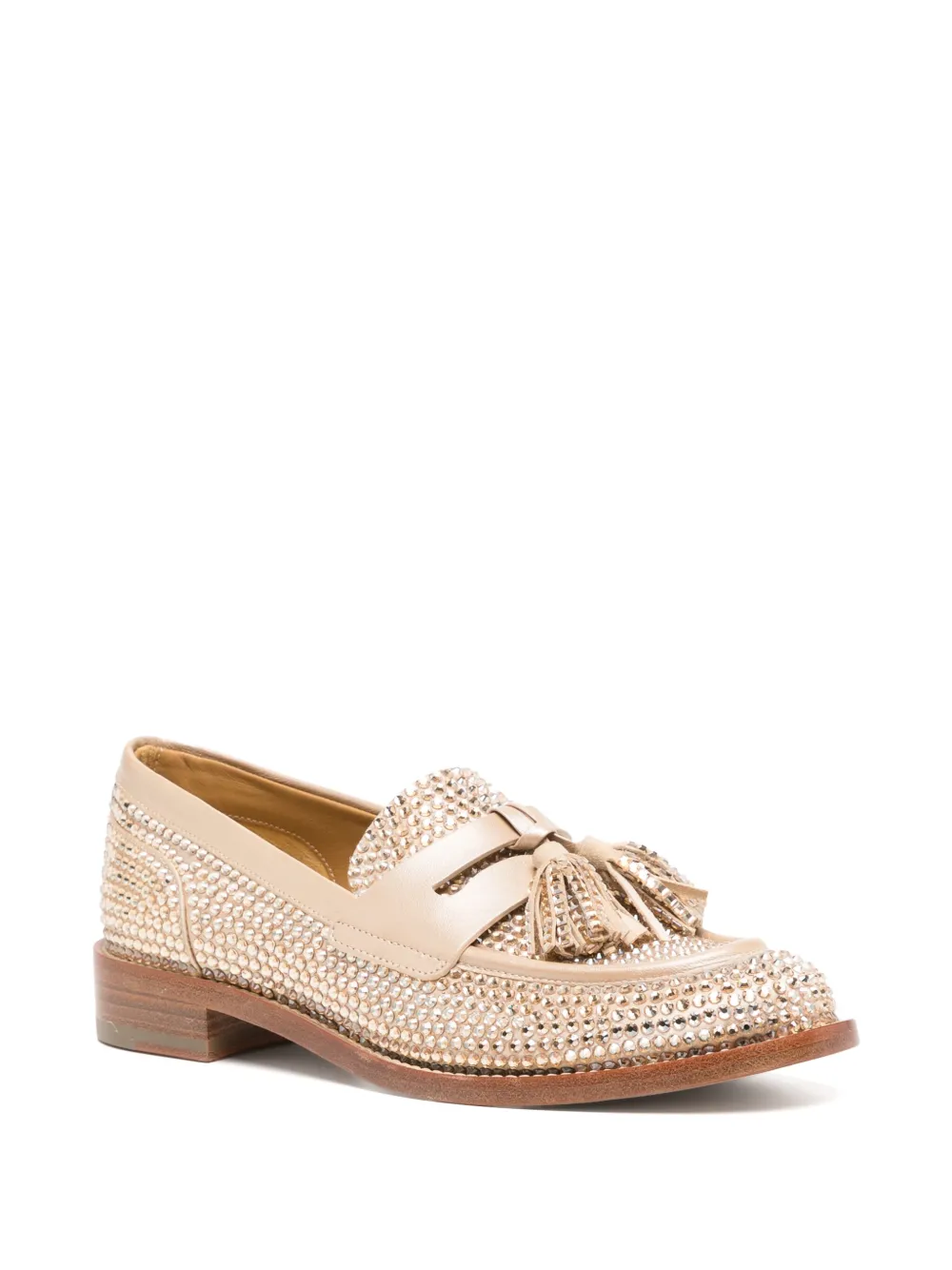 René Caovilla 70mm crystal-embellished sandals Zwart